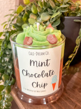 Load image into Gallery viewer, Mint Chocolate Chip Whipped Candle
