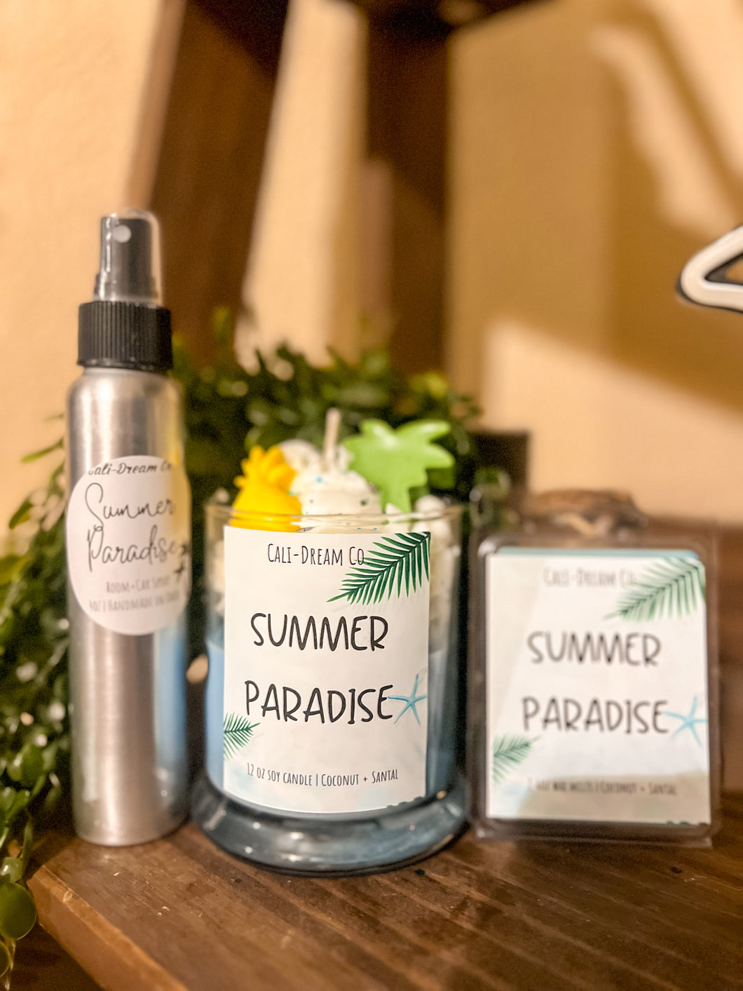 Summer Paradise Candle Combo