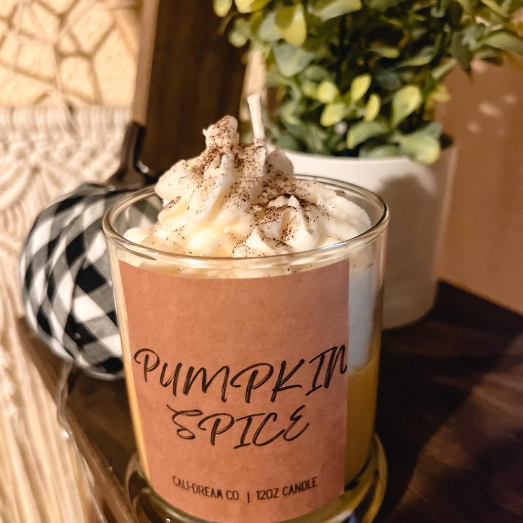 Pumpkin Spice Whipped Candle