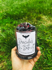 Draculas bite candle