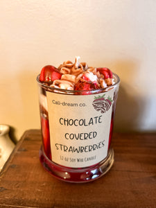 Chocolate Covered Strawberry Candle
