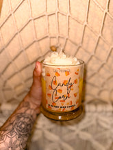 Load image into Gallery viewer, Candy Corn Whipped Candle
