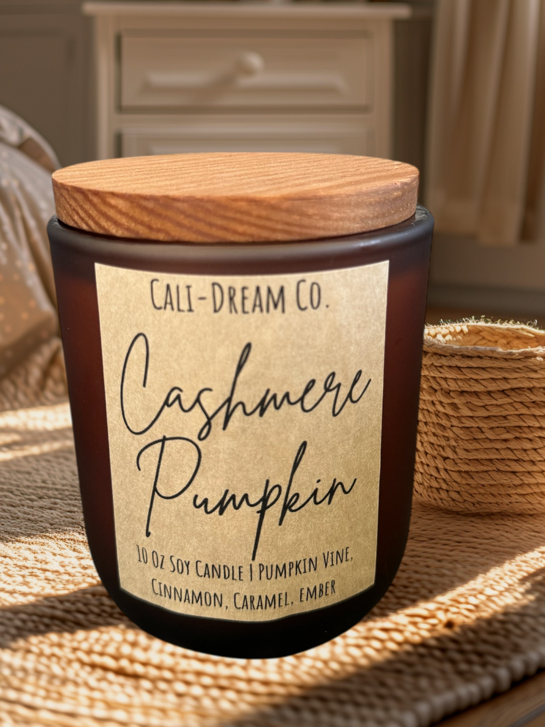 Cashmere Pumpkin Soy Candle