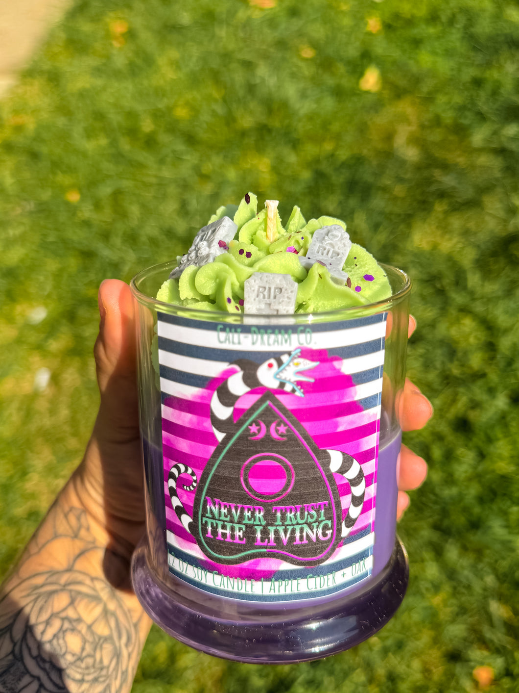 BeetleJuice Whipped candle