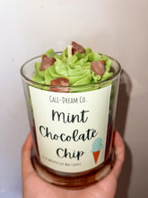 Load image into Gallery viewer, Mint Chocolate Chip Whipped Candle
