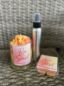Rio Sunset candle Combo
