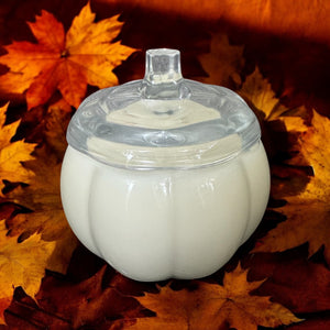 Glass pumpkin Jar