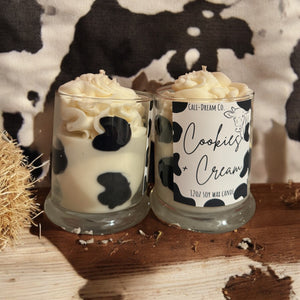 Cookies + Cream Cow Candle