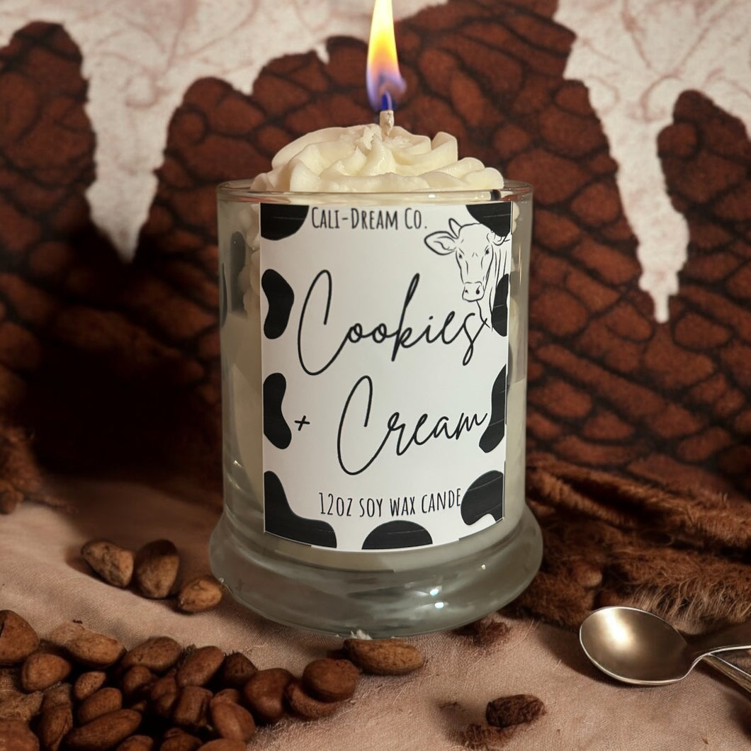 Cookies + Cream Cow Candle