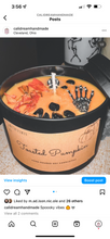 Load image into Gallery viewer, Toasted Pumpkin Spice Crystal Candle
