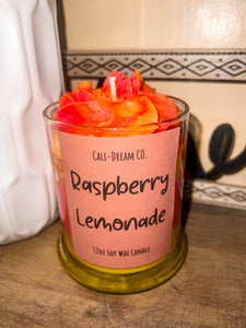 Raspberry Lemonade Whipped Candle