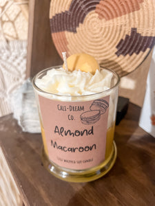 Almond Macaroon Whipped Candle