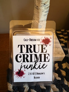 True crime Junkie Wax Melts
