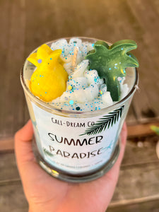 Summer Paradise whipped candle