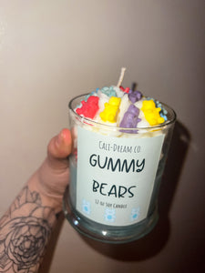 Gummy Bear Whipped Candle
