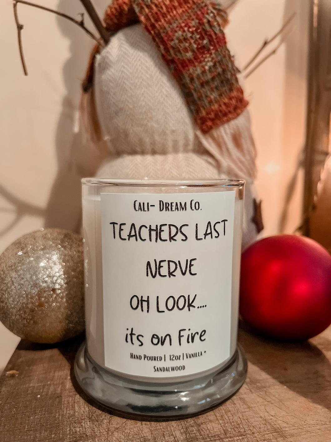 Teacher candle
