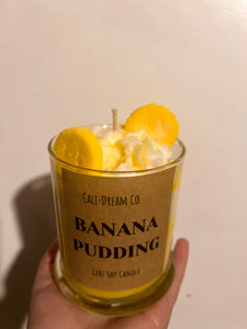 Banana Pudding Whipped Candle